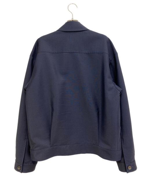 MIU MIU（ミュウミュウ）MIU MIU (ミュウミュウ) モヘアブルゾンジャケット ネイビー サイズ:38の古着・服飾アイテム