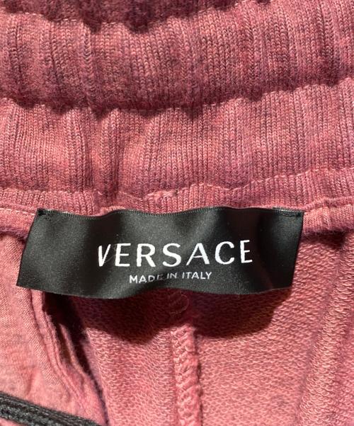VERSACE（ヴェルサーチェ）VERSACE (ヴェルサーチ) スウェットハーフパンツ ピンク サイズ:Sの古着・服飾アイテム