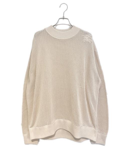 BURBERRY（バーバリー）BURBERRY (バーバリー) ローゲージニット ベージュ サイズ:XLの古着・服飾アイテム
