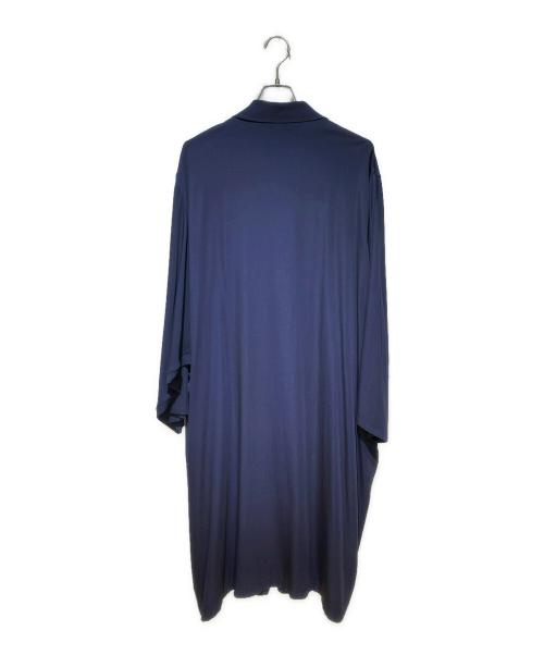 Y's（ワイズ）Y's (ワイズ) 95AW ギャバジンロングコート ネイビー サイズ:-の古着・服飾アイテム