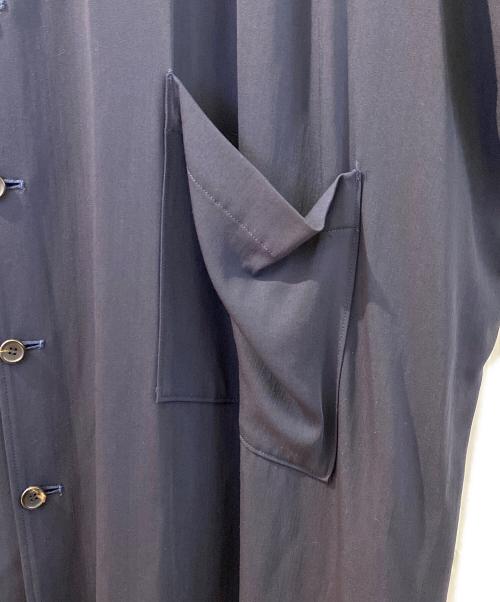 Y's（ワイズ）Y's (ワイズ) 95AW ギャバジンロングコート ネイビー サイズ:-の古着・服飾アイテム