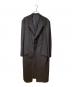 Yohji Yamamoto pour homme（ヨウジヤマモト プールオム）の古着「23SS GABARDINE W-DOUBLE BODY PEAKED JKA(ギャバジンダブルボディピークドジャケット)」｜ブラック