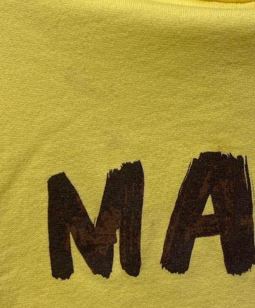 MARNI（マルニ）MARNI (マルニ) ロゴプリント プルオーバー パーカー イエロー サイズ:38の古着・服飾アイテム