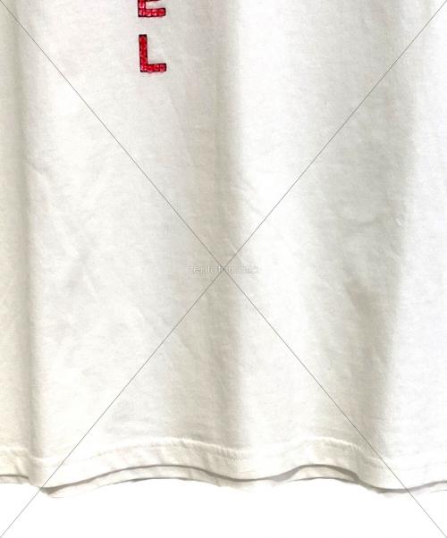 CHANEL（シャネル）CHANEL (シャネル) ビーズ装飾カットソー ホワイト サイズ:Sの古着・服飾アイテム