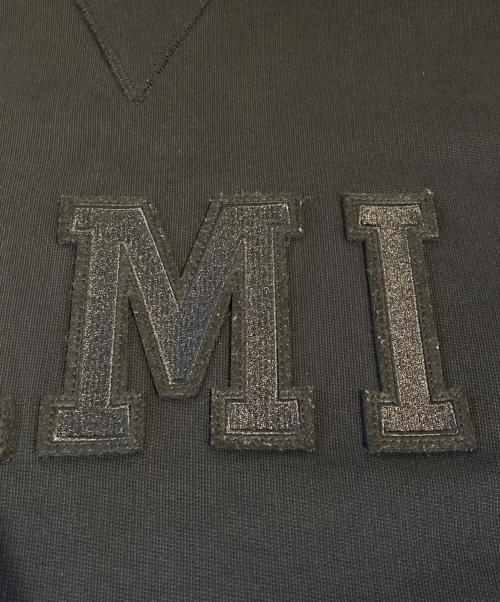 AMI Alexandre Mattiussi（アミアレクサンドルマテュッシ）AMI Alexandre Mattiussi (アミアレクサンドルマテュッシ) ロゴスウェット ブラック サイズ:XLの古着・服飾アイテム