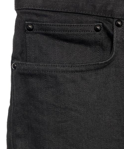 LOUIS VUITTON（ルイ ヴィトン）LOUIS VUITTON (ルイ ヴィトン) スリムストレッチデニムパンツ ブラック サイズ:33の古着・服飾アイテム