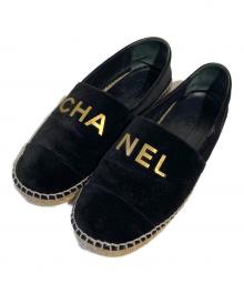 CHANEL（シャネル）の古着「エスパドリーユ」｜ブラック