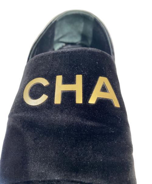 CHANEL（シャネル）CHANEL (シャネル) エスパドリーユ ブラック サイズ:40の古着・服飾アイテム