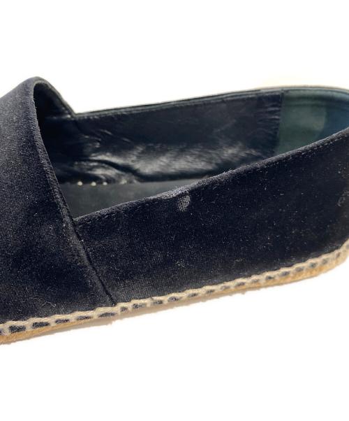 CHANEL（シャネル）CHANEL (シャネル) エスパドリーユ ブラック サイズ:40の古着・服飾アイテム