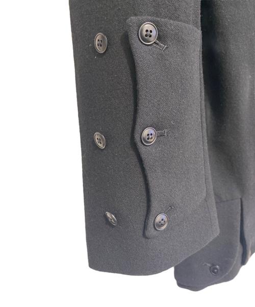 Yohji Yamamoto pour homme（ヨウジヤマモト プールオム）Yohji Yamamoto pour homme (ヨウジヤマモト プールオム) ウールテーラードジャケット ブラック サイズ:3の古着・服飾アイテム