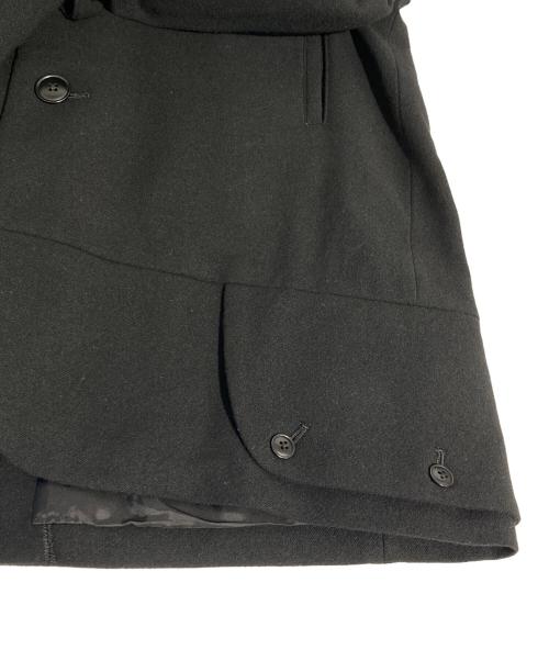 Yohji Yamamoto pour homme（ヨウジヤマモト プールオム）Yohji Yamamoto pour homme (ヨウジヤマモト プールオム) ウールテーラードジャケット ブラック サイズ:3の古着・服飾アイテム