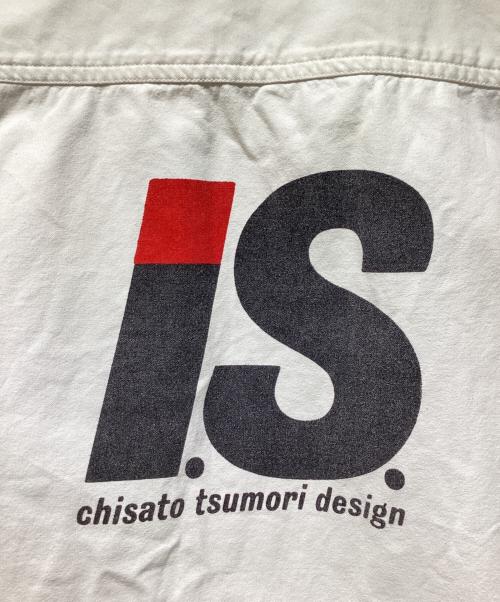 I.S. ISSEY MIYAKE（イッセイ ミヤケ）I.S. ISSEY MIYAKE (イッセイ ミヤケ) コットンボンバージャケット ホワイト サイズ:-の古着・服飾アイテム