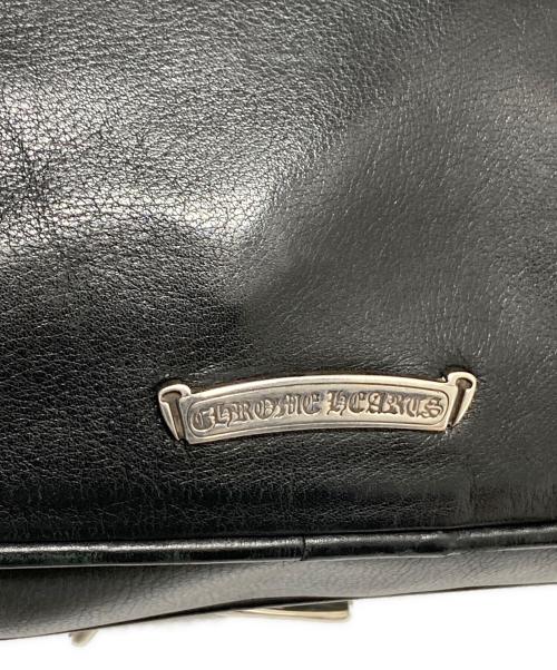 CHROME HEARTS（クロムハーツ）CHROME HEARTS (クロムハーツ) JJ-DEAN LARGE BAG ブラックの古着・服飾アイテム