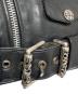 中古・古着 CHROME HEARTS (クロムハーツ) JJ-DEAN LARGE BAG ブラック：640000円