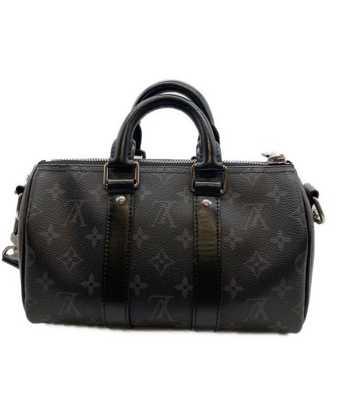 LOUIS VUITTON（ルイ ヴィトン）LOUIS VUITTON (ルイ ヴィトン) キーポルバンドリエール25 ブラック サイズ:25の古着・服飾アイテム