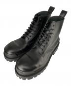 BALENCIAGAバレンシアガ）の古着「LACE-UP BOOT」｜ブラック