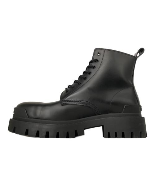 BALENCIAGA（バレンシアガ）BALENCIAGA (バレンシアガ) LACE-UP BOOT ブラック サイズ:41の古着・服飾アイテム