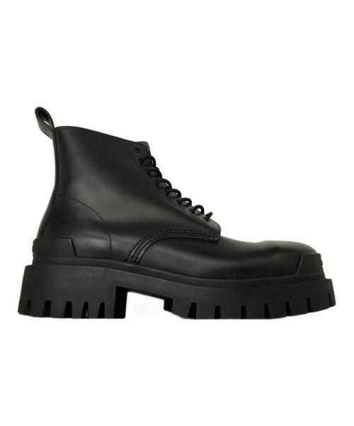 BALENCIAGA（バレンシアガ）BALENCIAGA (バレンシアガ) LACE-UP BOOT ブラック サイズ:41の古着・服飾アイテム