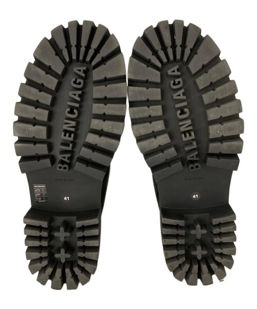 BALENCIAGA（バレンシアガ）BALENCIAGA (バレンシアガ) LACE-UP BOOT ブラック サイズ:41の古着・服飾アイテム