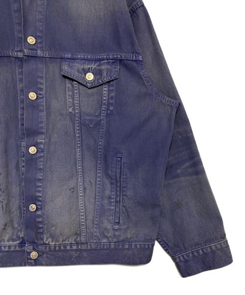 BALENCIAGA（バレンシアガ）BALENCIAGA (バレンシアガ) ラージフィットジャケット パープル サイズ:Mの古着・服飾アイテム