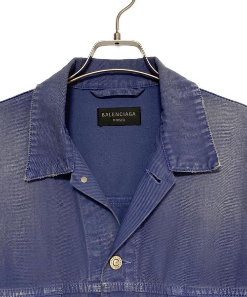 BALENCIAGA（バレンシアガ）BALENCIAGA (バレンシアガ) ラージフィットジャケット パープル サイズ:Mの古着・服飾アイテム