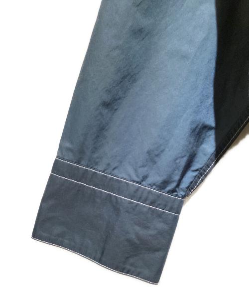 HERMES（エルメス）HERMES (エルメス) 長袖ボタンシャツ ネイビー サイズ:38の古着・服飾アイテム