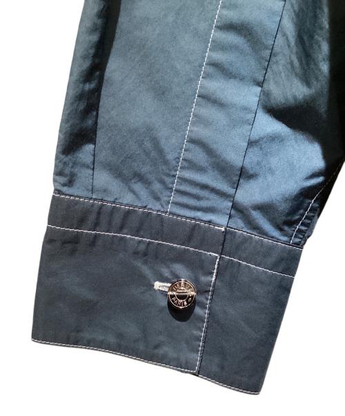 HERMES（エルメス）HERMES (エルメス) 長袖ボタンシャツ ネイビー サイズ:38の古着・服飾アイテム