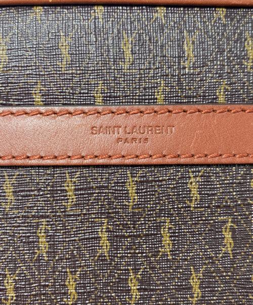 Saint Laurent Paris（サンローランパリ）Saint Laurent Paris (サンローランパリ) ル･モノグラム/カメラバッグ ブラウンの古着・服飾アイテム