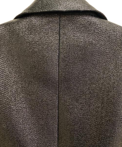 COMME des GARCONS HOMME PLUS（コムデギャルソンオムプリュス）COMME des GARCONS HOMME PLUS (コムデギャルソンオムプリュス) 24AW カッティングラメジャケット ブラック サイズ:Mの古着・服飾アイテム