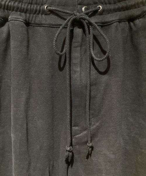 JUNYA WATANABE MAN（ジュンヤワタナベマン）JUNYA WATANABE MAN (ジュンヤワタナベマン) 綿裏毛 イージーパンツ ブラック サイズ:XSの古着・服飾アイテム