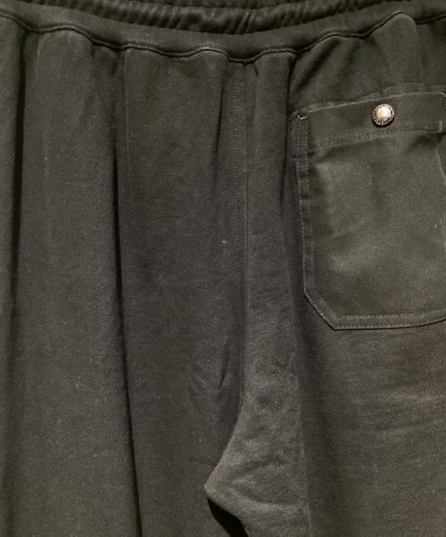 JUNYA WATANABE MAN（ジュンヤワタナベマン）JUNYA WATANABE MAN (ジュンヤワタナベマン) 綿裏毛 イージーパンツ ブラック サイズ:XSの古着・服飾アイテム