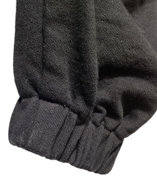 JUNYA WATANABE MAN（ジュンヤワタナベマン）JUNYA WATANABE MAN (ジュンヤワタナベマン) 綿裏毛 イージーパンツ ブラック サイズ:XSの古着・服飾アイテム