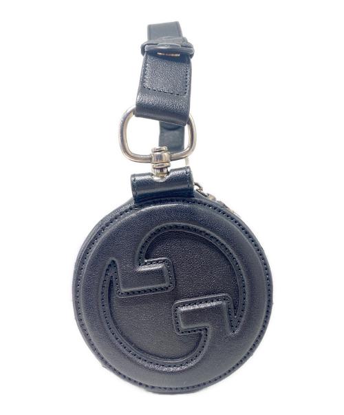 GUCCI（グッチ）GUCCI (グッチ) ブロンディレザーワンショルダーバッグ ブラックの古着・服飾アイテム