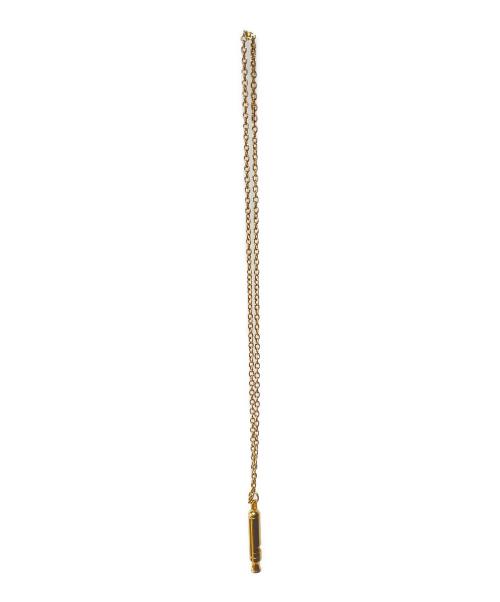Saint Laurent Paris（サンローランパリ）Saint Laurent Paris (サンローランパリ) ホイッスルネックレス ゴールド サイズ:-の古着・服飾アイテム