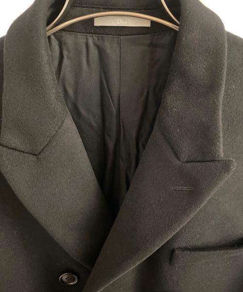 DIOR HOMME（ディオール オム）DIOR HOMME (ディオール オム) NEW WAVE ダブルブレストコート ブラック サイズ:50の古着・服飾アイテム