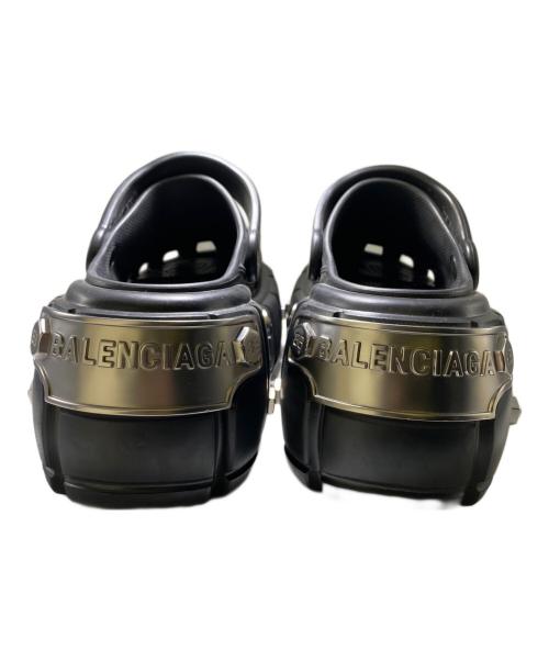 BALENCIAGA（バレンシアガ）BALENCIAGA (バレンシアガ) Hardcrocsサンダル ブラック サイズ:41の古着・服飾アイテム
