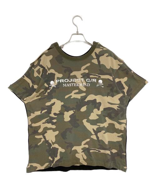 Mastermind JAPAN（マスターマインド ジャパン）Mastermind JAPAN (マスターマインド ジャパン) PROJECT G/R (プロジェクト ジーアール) 半袖Tシャツ ブラック サイズ:1の古着・服飾アイテム