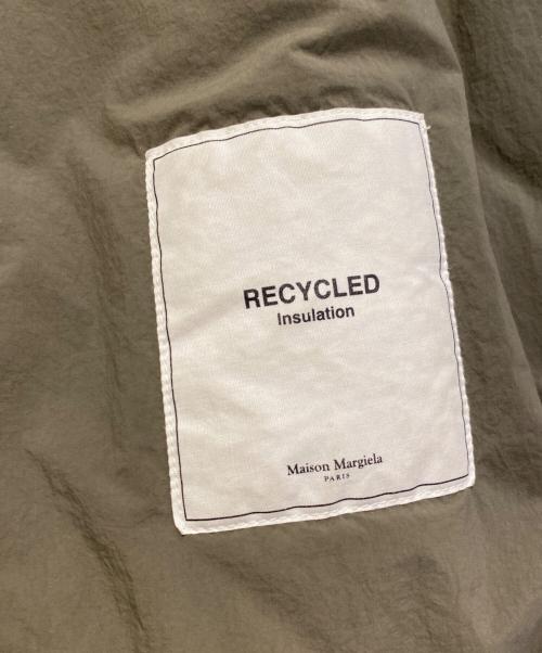 Maison Margiela（メゾンマルジェラ）Maison Margiela (メゾンマルジェラ) COTTON CREPE INSULATION JACKET カーキ サイズ:46の古着・服飾アイテム