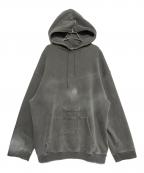 BALENCIAGAバレンシアガ）の古着「バックロゴフーディー」｜グレー