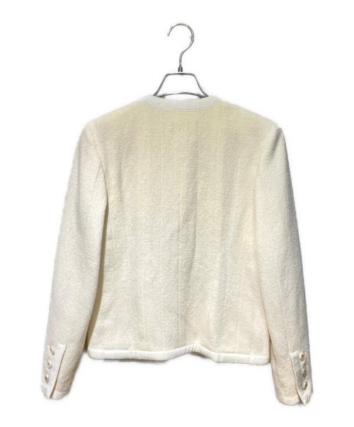 CHANEL（シャネル）CHANEL (シャネル) ココボタンツイードジャケット ベージュ サイズ:36の古着・服飾アイテム