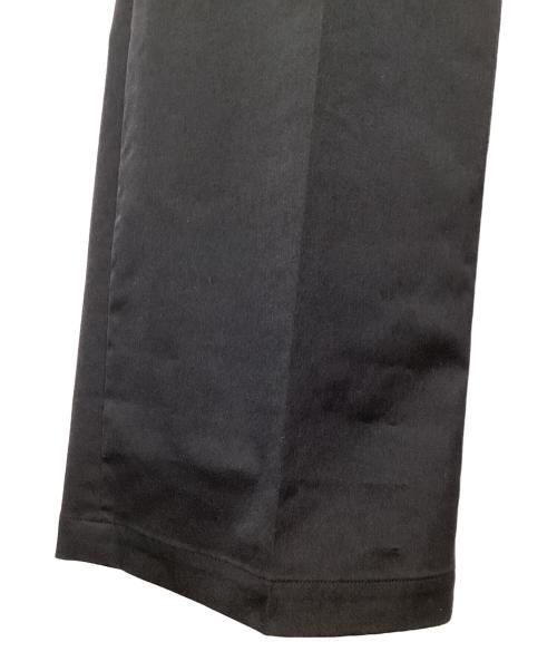 HYKE（ハイク）HYKE (ハイク) 24SS TASLAN ワイドパンツ ブラック サイズ:2の古着・服飾アイテム