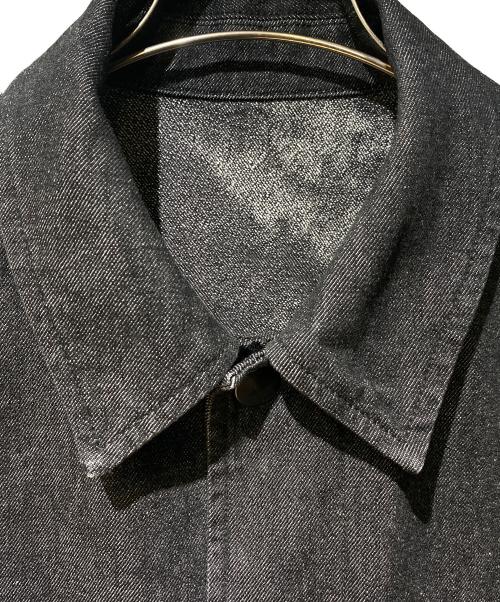 UNDERCOVER（アンダーカバー）UNDERCOVER (アンダーカバー) PSYCHO デニムコート ブラック サイズ:4の古着・服飾アイテム