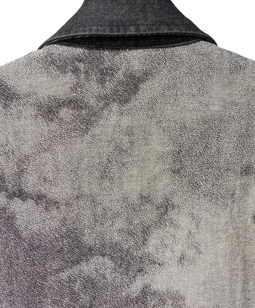 UNDERCOVER（アンダーカバー）UNDERCOVER (アンダーカバー) PSYCHO デニムコート ブラック サイズ:4の古着・服飾アイテム