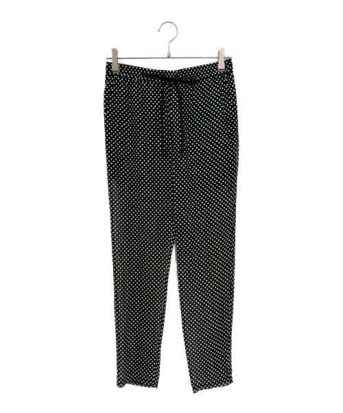 RED VALENTINO（レッドヴァレンティノ）RED VALENTINO (レッドヴァレンティノ) スパンコールシアーパンツ ブラック サイズ:38 未使用品の古着・服飾アイテム