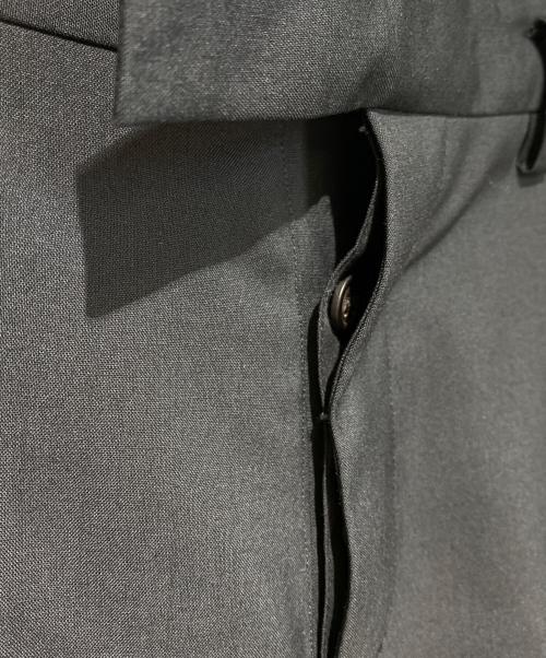 SOSHIOTSUKI（ソウシ オオツキ）SOSHIOTSUKI (ソウシ オオツキ) Sidestripe Bondage Trousers（サイドストライプボンデージトラウザー） ブラック サイズ:44の古着・服飾アイテム