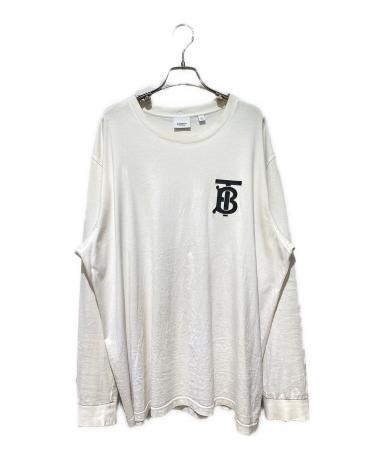 ラスト１【新品】BURBERRY トーマスベア 長袖 Tシャツ 白 ２才 ロンT 中古・古着通販】BURBERRY (バーバリー) ロングスリーブTシャツ