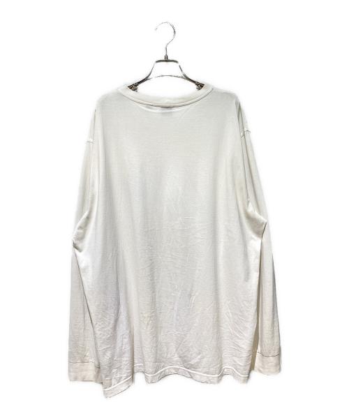 BURBERRY（バーバリー）BURBERRY (バーバリー) ロングスリーブTシャツ ホワイト サイズ:XXLの古着・服飾アイテム