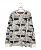 SUPREME×AKIRAシュプリーム×アキラ）の古着「Jacquard L/S Top」｜グレー
