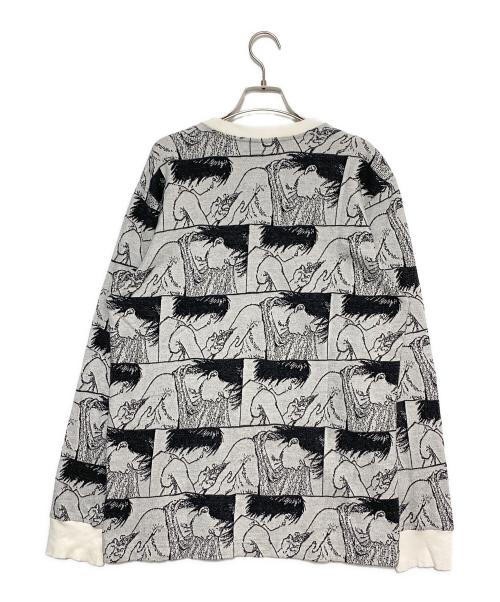 SUPREME（シュプリーム）SUPREME (シュプリーム) AKIRA (アキラ) Jacquard L/S Top グレー サイズ:Mの古着・服飾アイテム