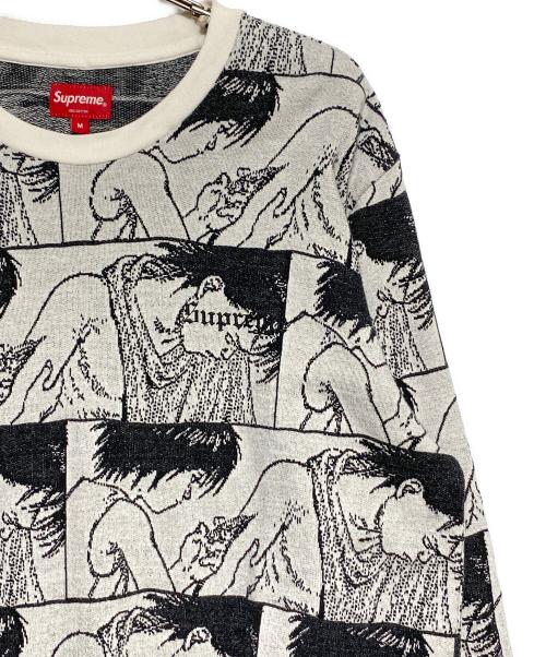 SUPREME（シュプリーム）SUPREME (シュプリーム) AKIRA (アキラ) Jacquard L/S Top グレー サイズ:Mの古着・服飾アイテム